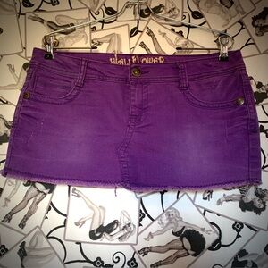 Y2K Era Micro Mini Skirt